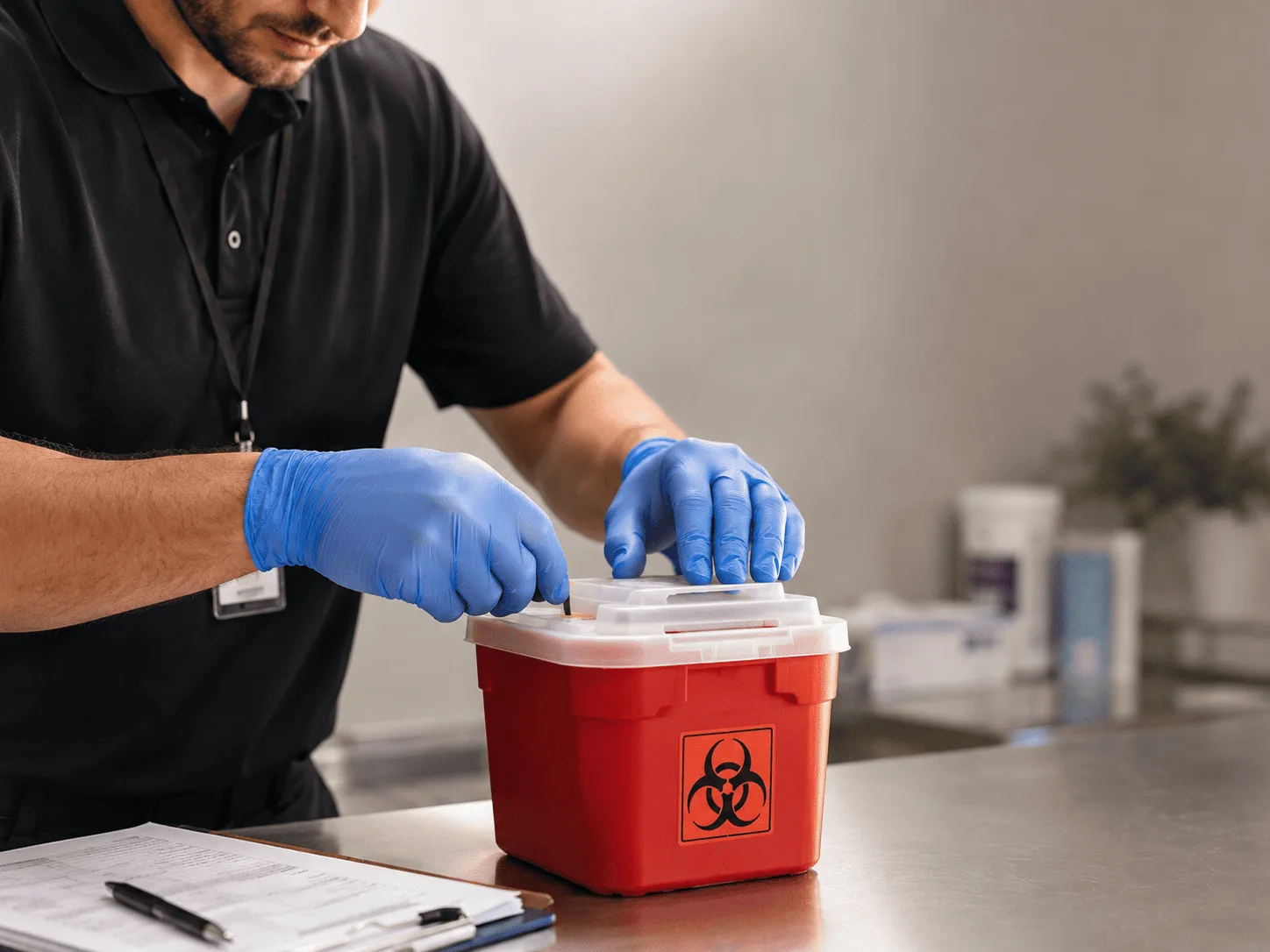 Why choose Sharps Waste Disposal in Bantry, ND